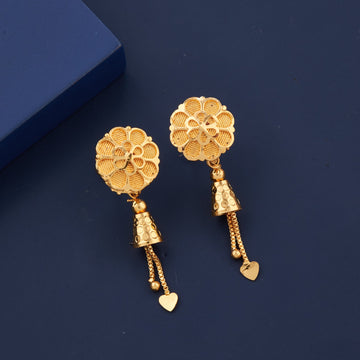 Designer Traditional Jhumka Earrings with Intricate Detailing (JK13)