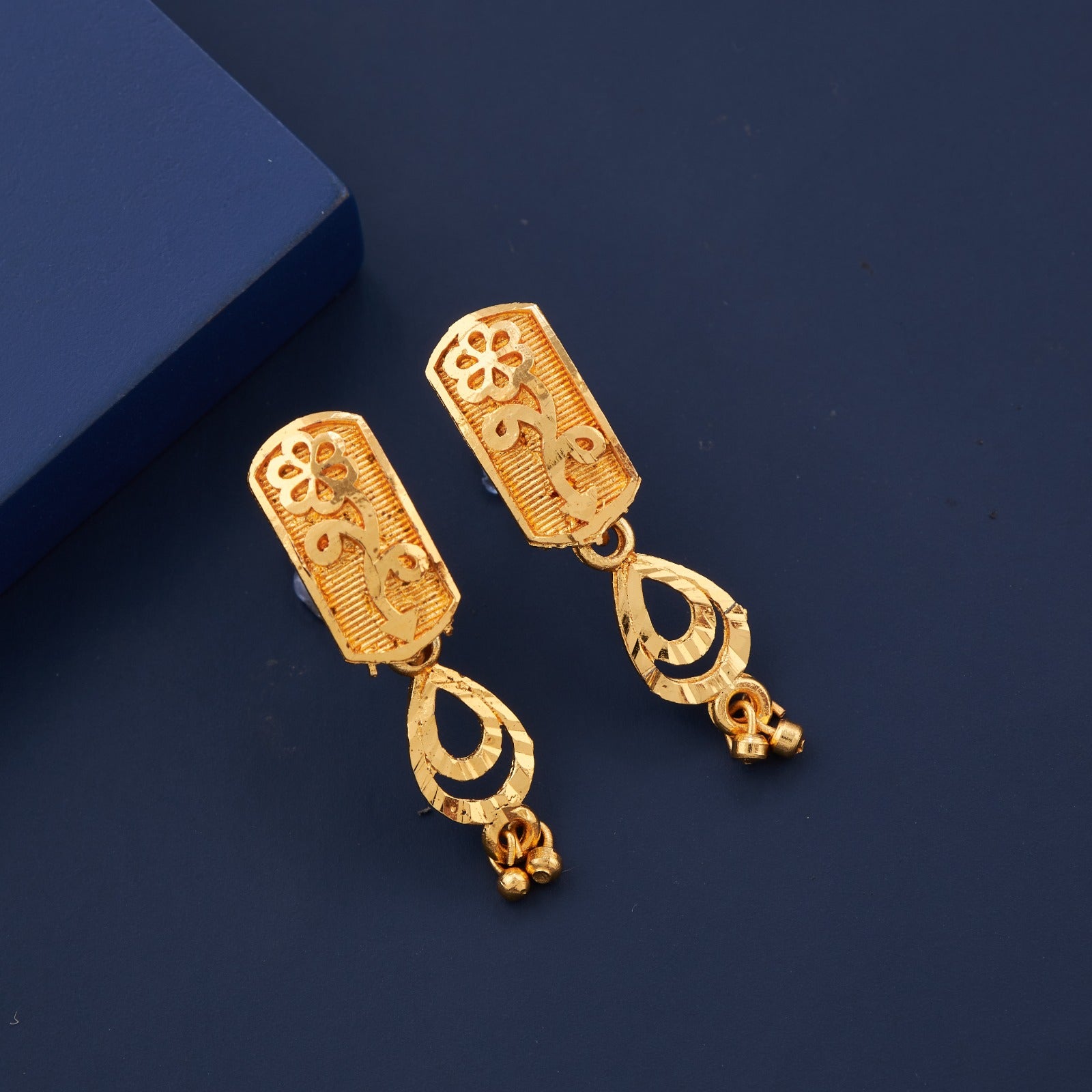 Designer Traditional Jhumka Earrings with Intricate Detailing (JK14)