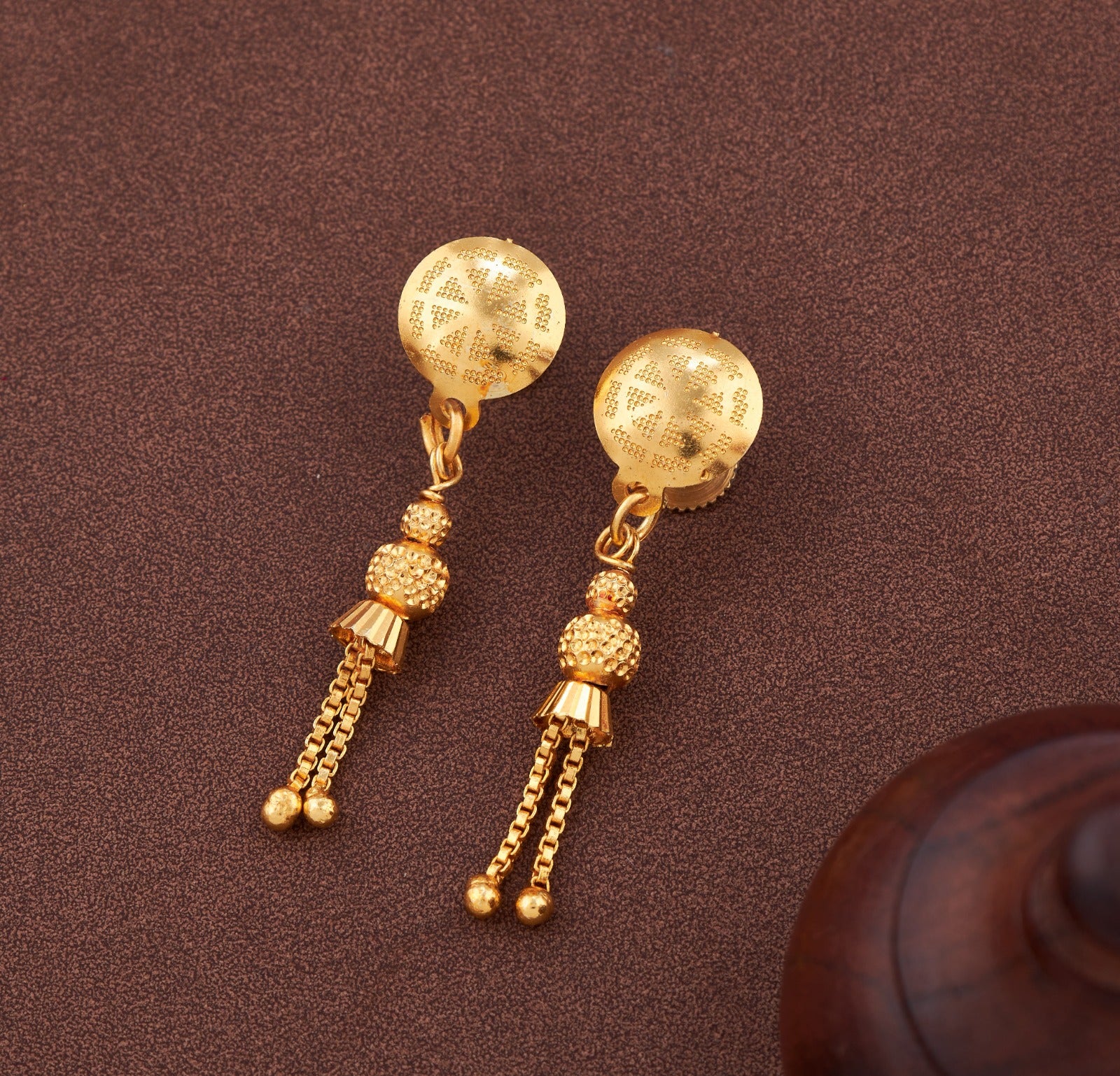 Designer Traditional Jhumka Earrings with Intricate Detailing (JK25)