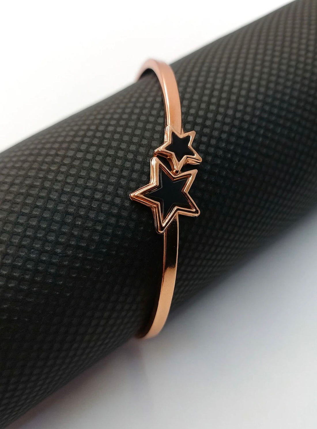 Modern Rose Gold Free Size Fashion Bracelet (BG17 RG)