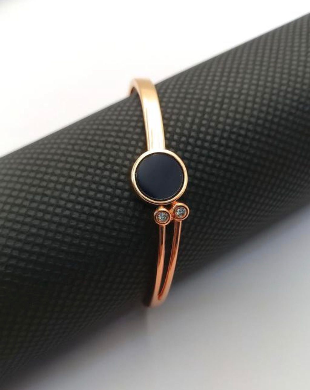 Modern Rose Gold Free Size Fashion Bracelet (BG13 RG)