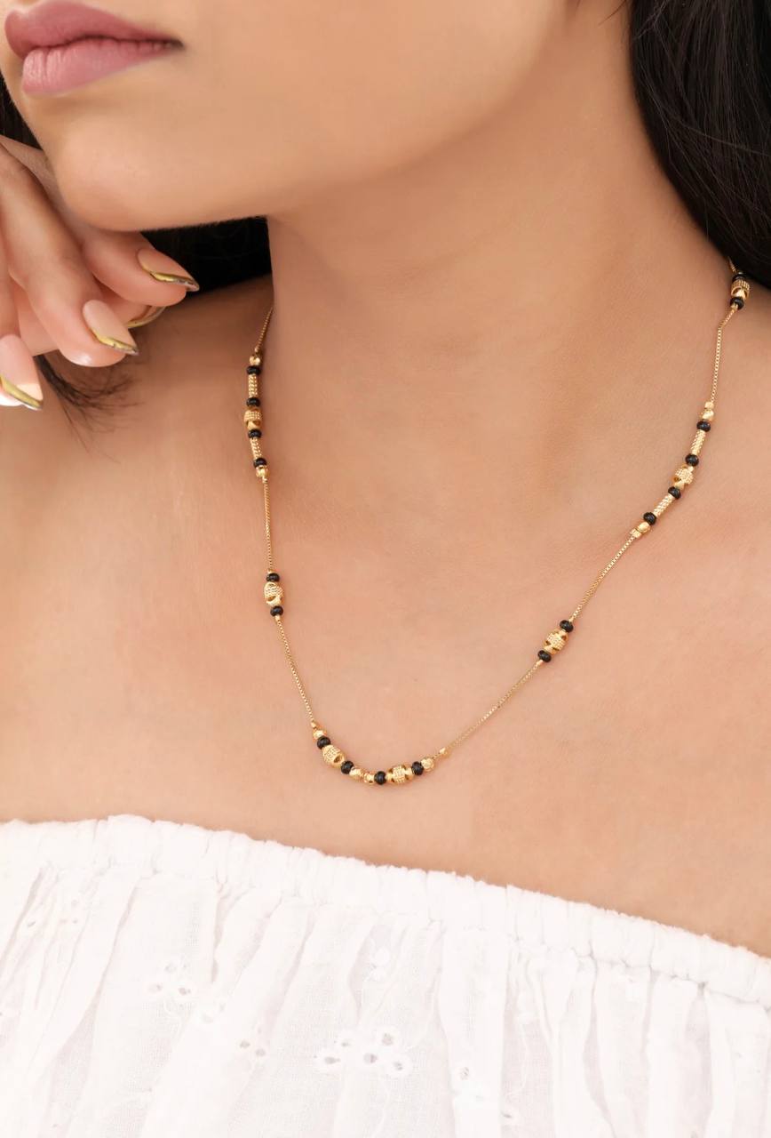 Elegant Bridal & Daily Wear Mangalsutra Necklace (ZNX-13)