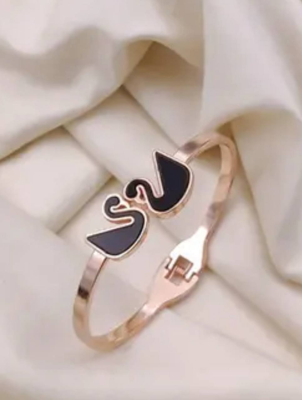 Modern Rose Gold Free Size Fashion Bracelet (BG4 RG)