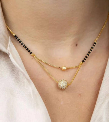 Elegant Bridal & Daily Wear Mangalsutra Necklace (ZNX-19)