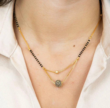 Elegant Bridal & Daily Wear Mangalsutra Necklace (ZNX-20)
