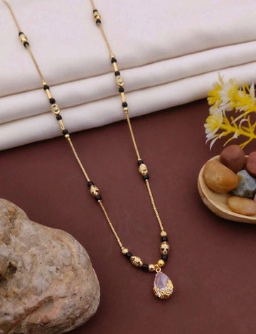Elegant Bridal & Daily Wear Mangalsutra Necklace (ZNX-21)