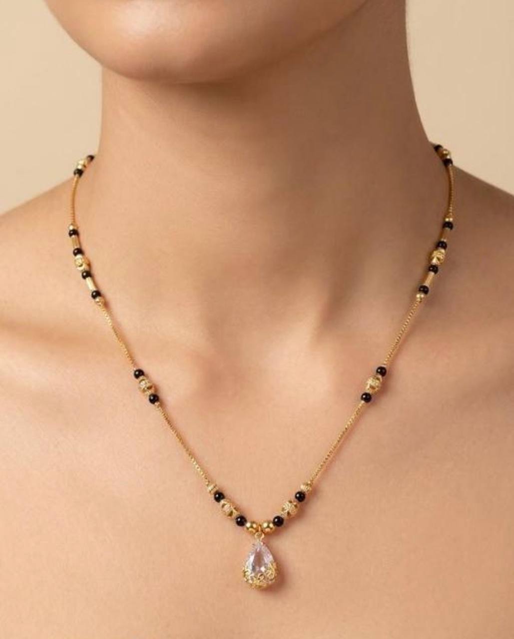 Elegant Bridal & Daily Wear Mangalsutra Necklace (ZNX-21)