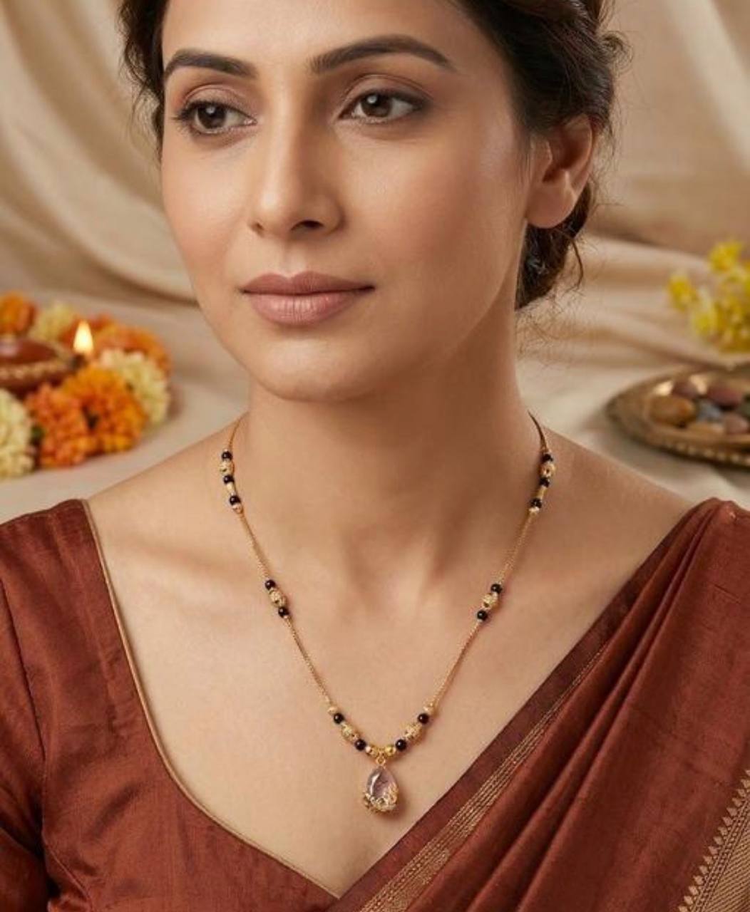 Elegant Bridal & Daily Wear Mangalsutra Necklace (ZNX-21)