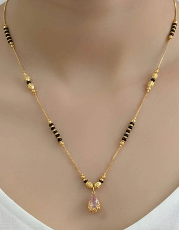 Elegant Bridal & Daily Wear Mangalsutra Necklace (ZNX-22)