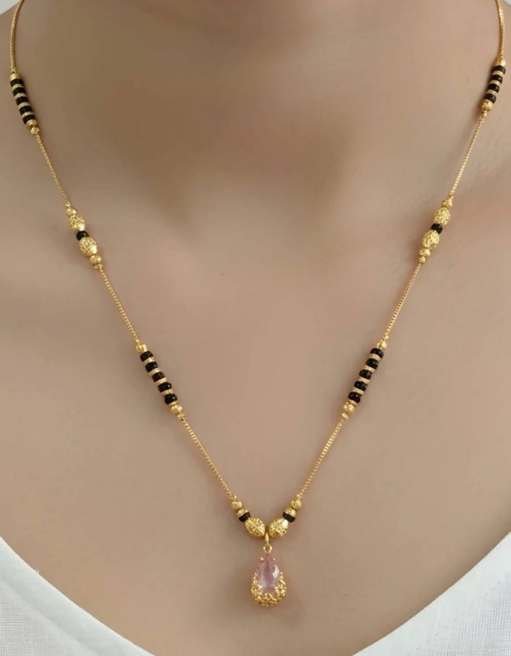 Elegant Bridal & Daily Wear Mangalsutra Necklace (ZNX-22)