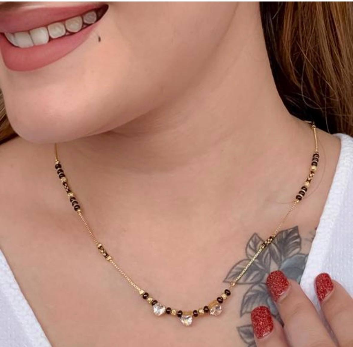 Elegant Bridal & Daily Wear Mangalsutra Necklace (ZNX-23)