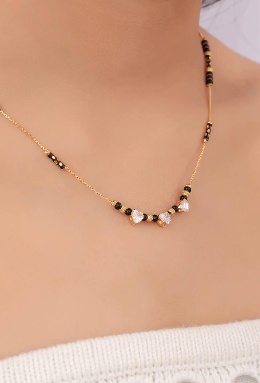 Elegant Bridal & Daily Wear Mangalsutra Necklace (ZNX-23)
