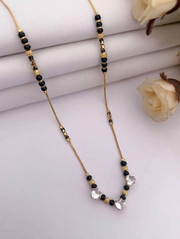 Elegant Bridal & Daily Wear Mangalsutra Necklace (ZNX-23)