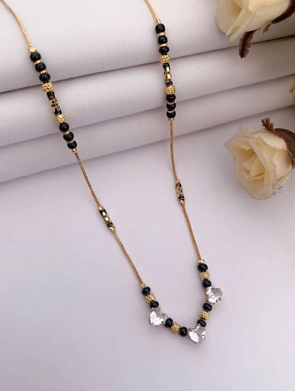 Elegant Bridal & Daily Wear Mangalsutra Necklace (ZNX-23)