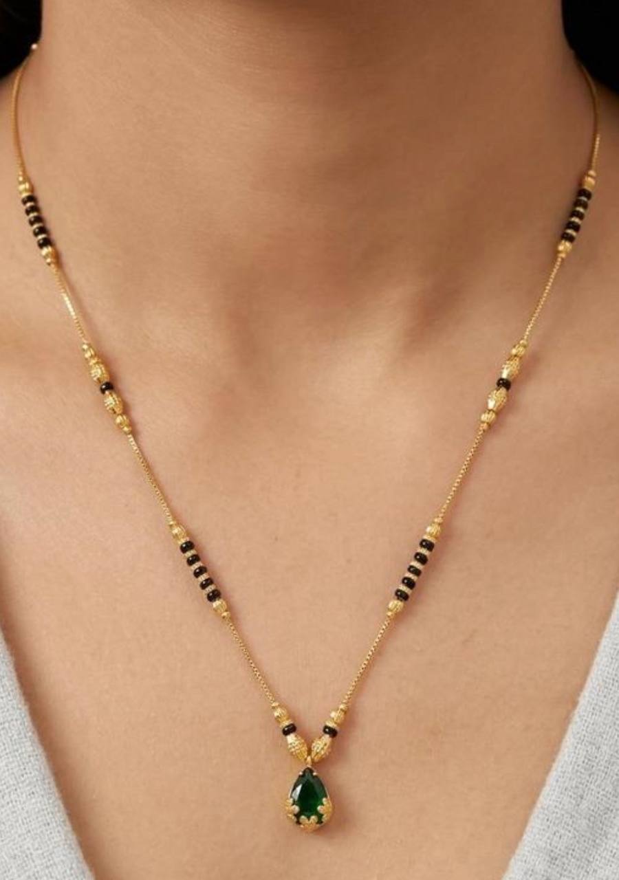 Elegant Bridal & Daily Wear Mangalsutra Necklace (ZNX-25)