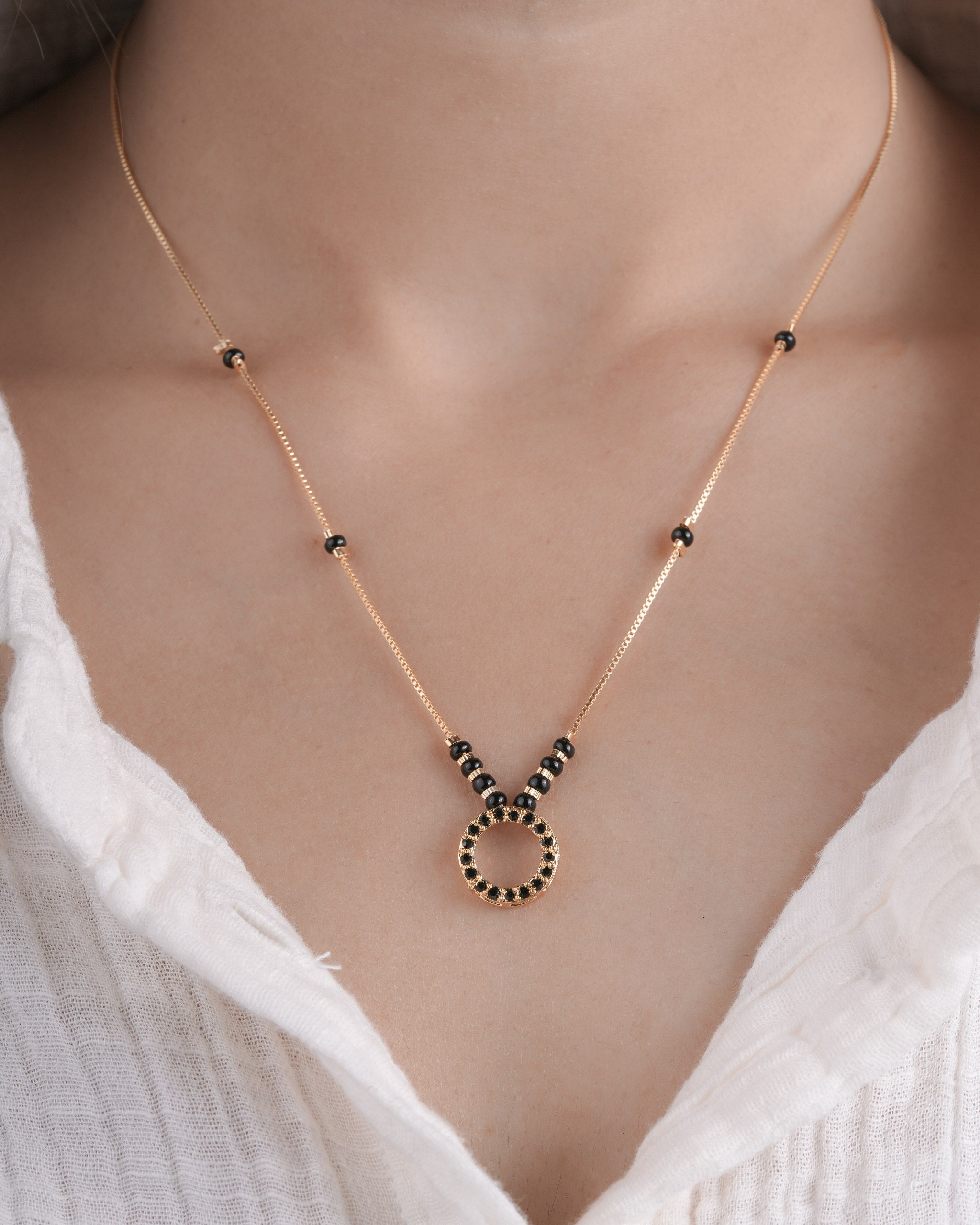 Elegant Bridal & Daily Wear Mangalsutra Necklace (ZNX-3)