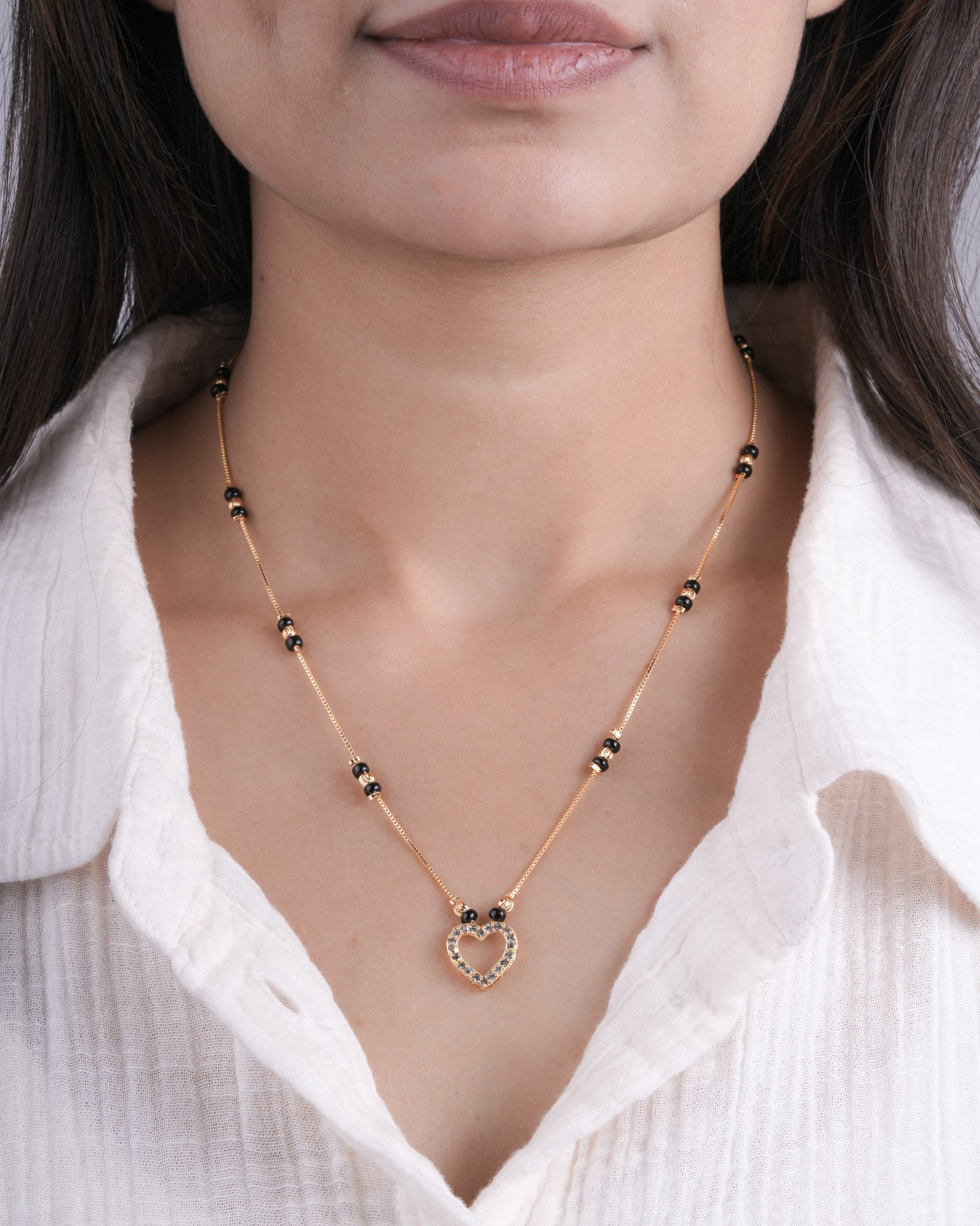 Elegant Bridal & Daily Wear Mangalsutra Necklace (ZNX-4)