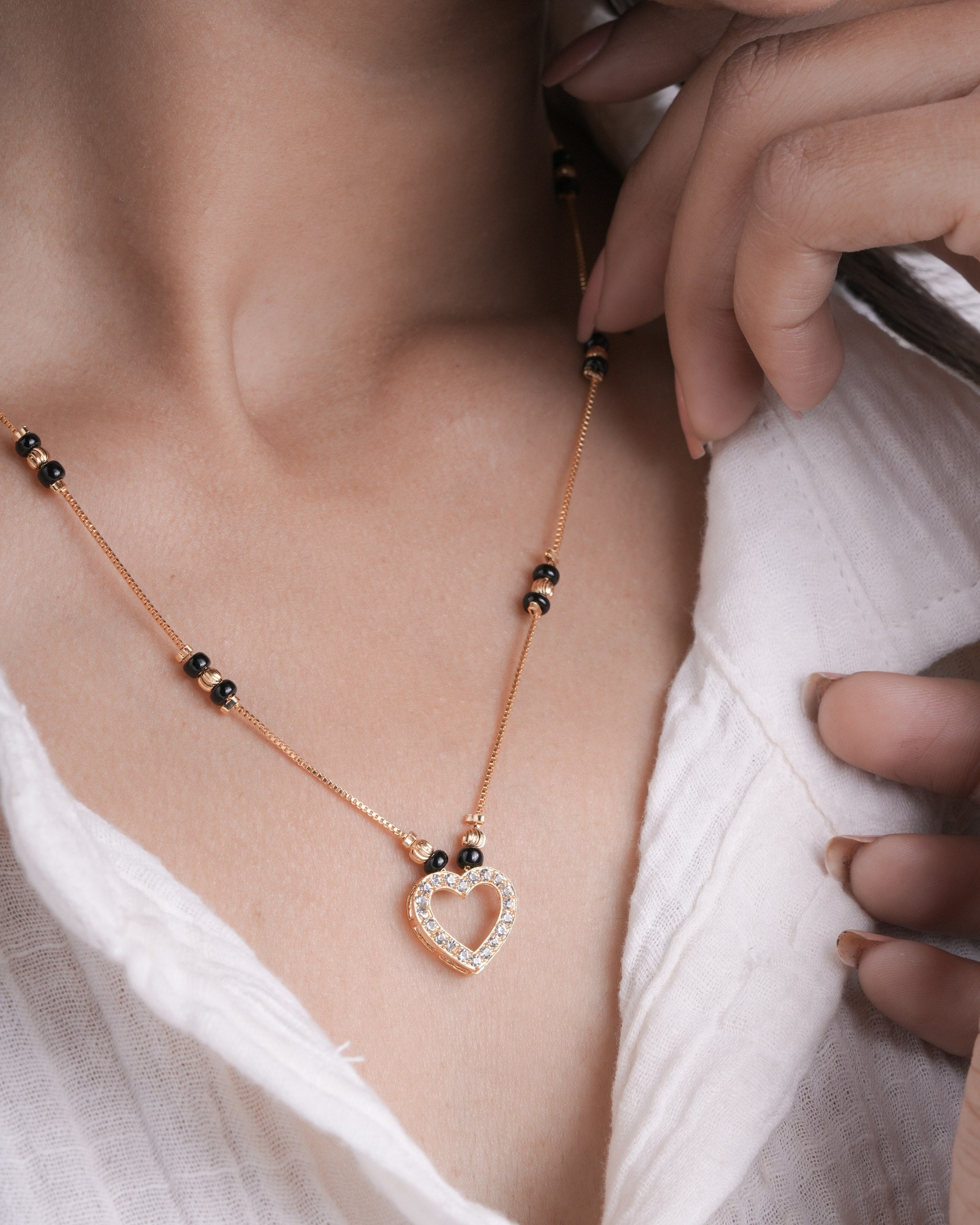 Elegant Bridal & Daily Wear Mangalsutra Necklace (ZNX-4)