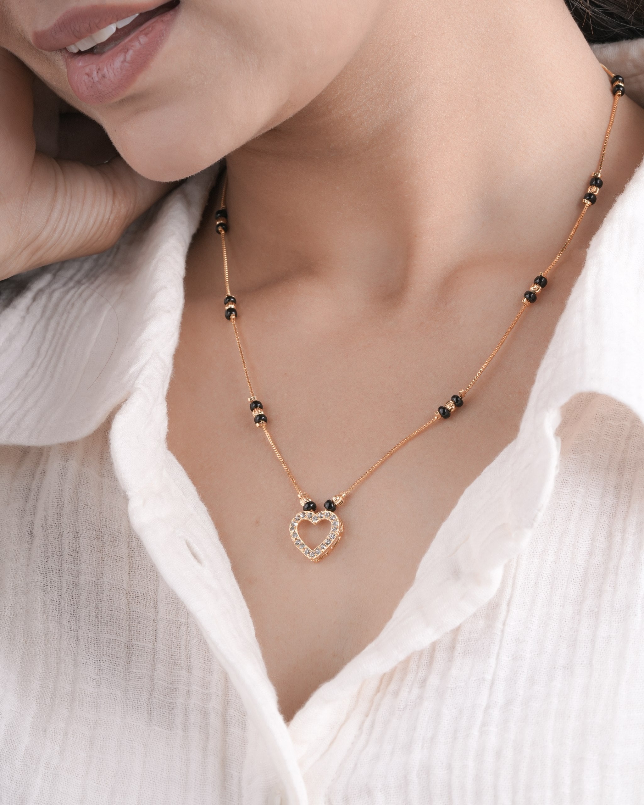Elegant Bridal & Daily Wear Mangalsutra Necklace (ZNX-4)