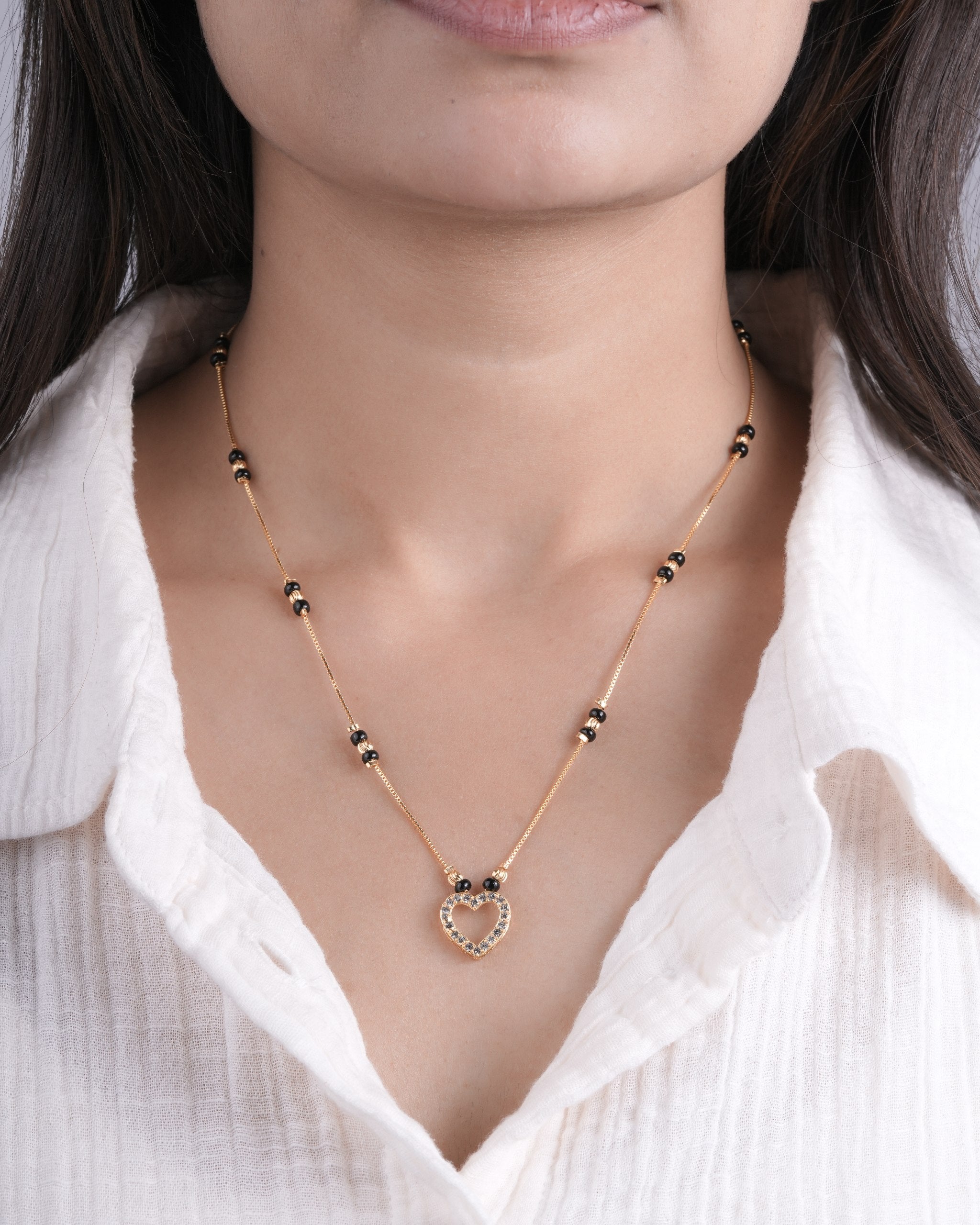 Elegant Bridal & Daily Wear Mangalsutra Necklace (ZNX-4)