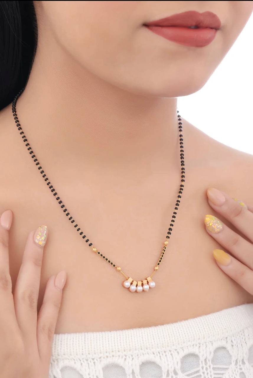 Elegant Bridal & Daily Wear Mangalsutra Necklace (ZNX-6)