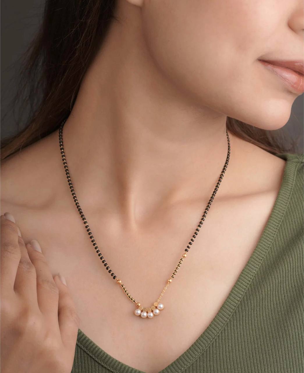 Elegant Bridal & Daily Wear Mangalsutra Necklace (ZNX-6)