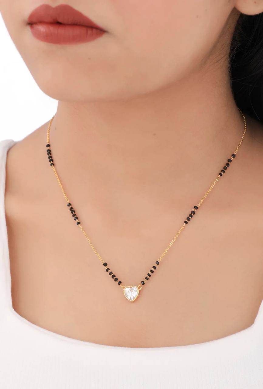 Elegant Bridal & Daily Wear Mangalsutra Necklace (ZNX-7)