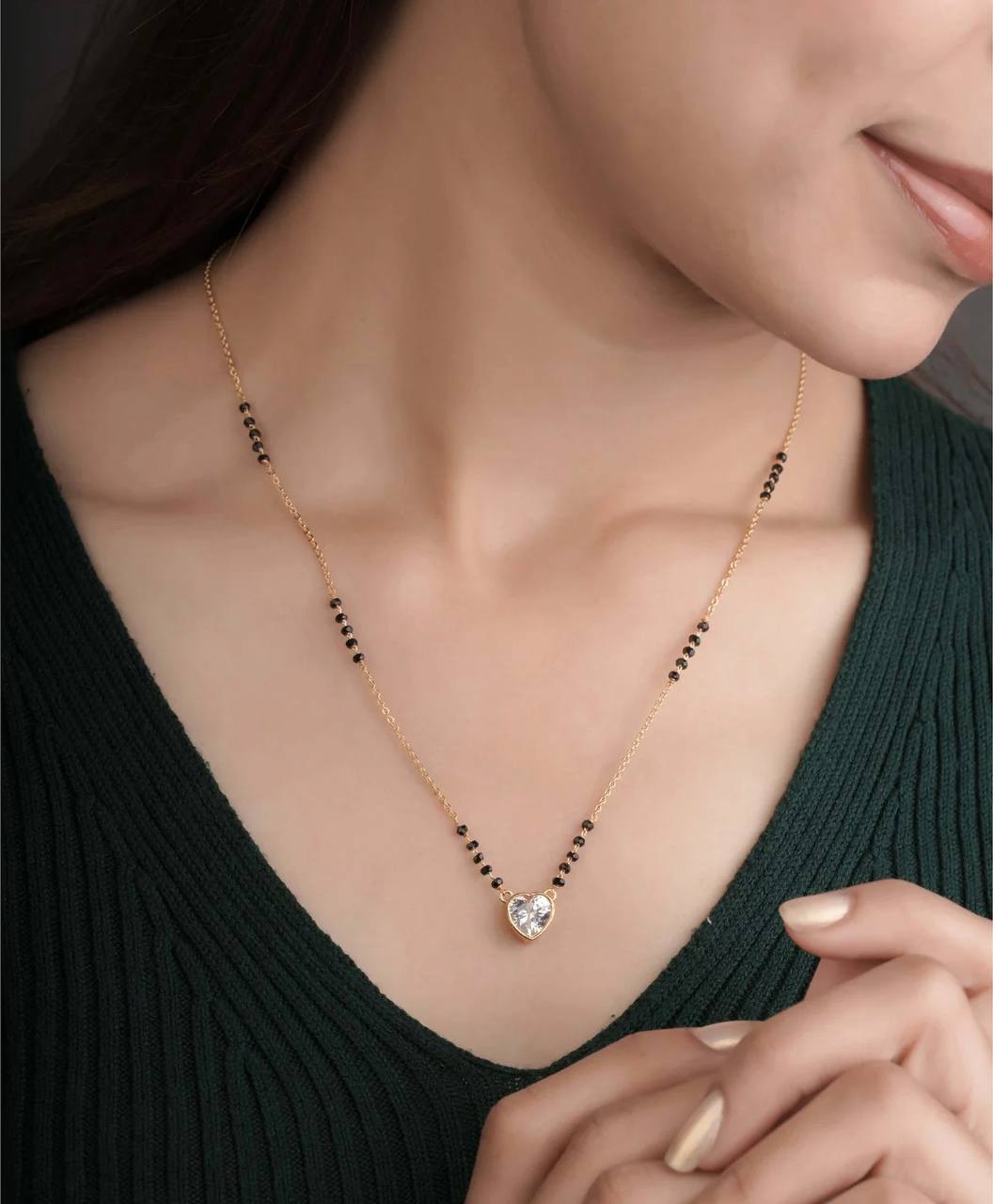 Elegant Bridal & Daily Wear Mangalsutra Necklace (ZNX-7)